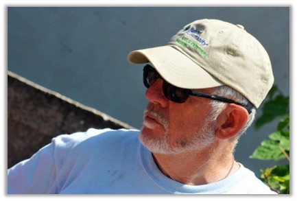 John Joseph Finnerty III on a Habitat Macedonia build site