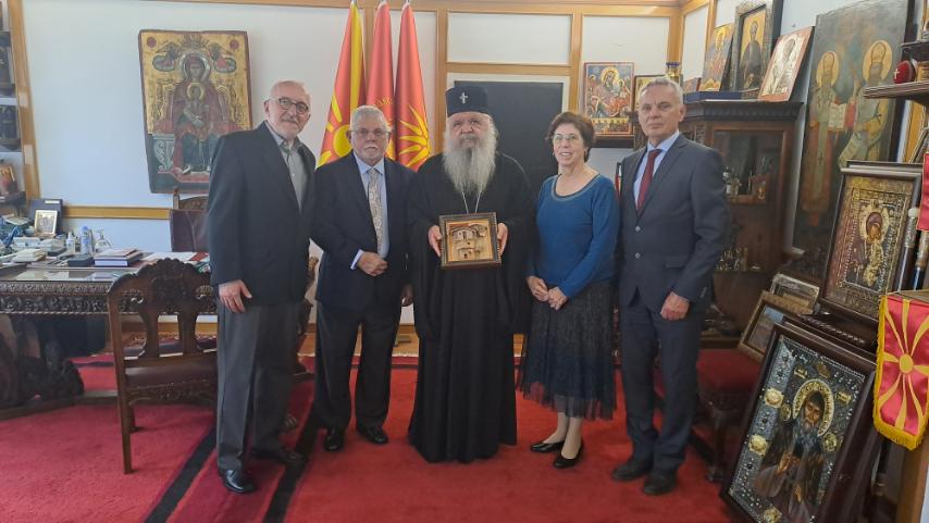 Meeting Archbishop Stefan Skopje, 2024