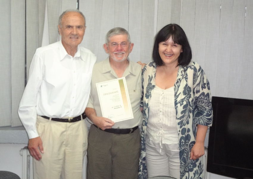 Habitat office award recognition Skopje, 2012