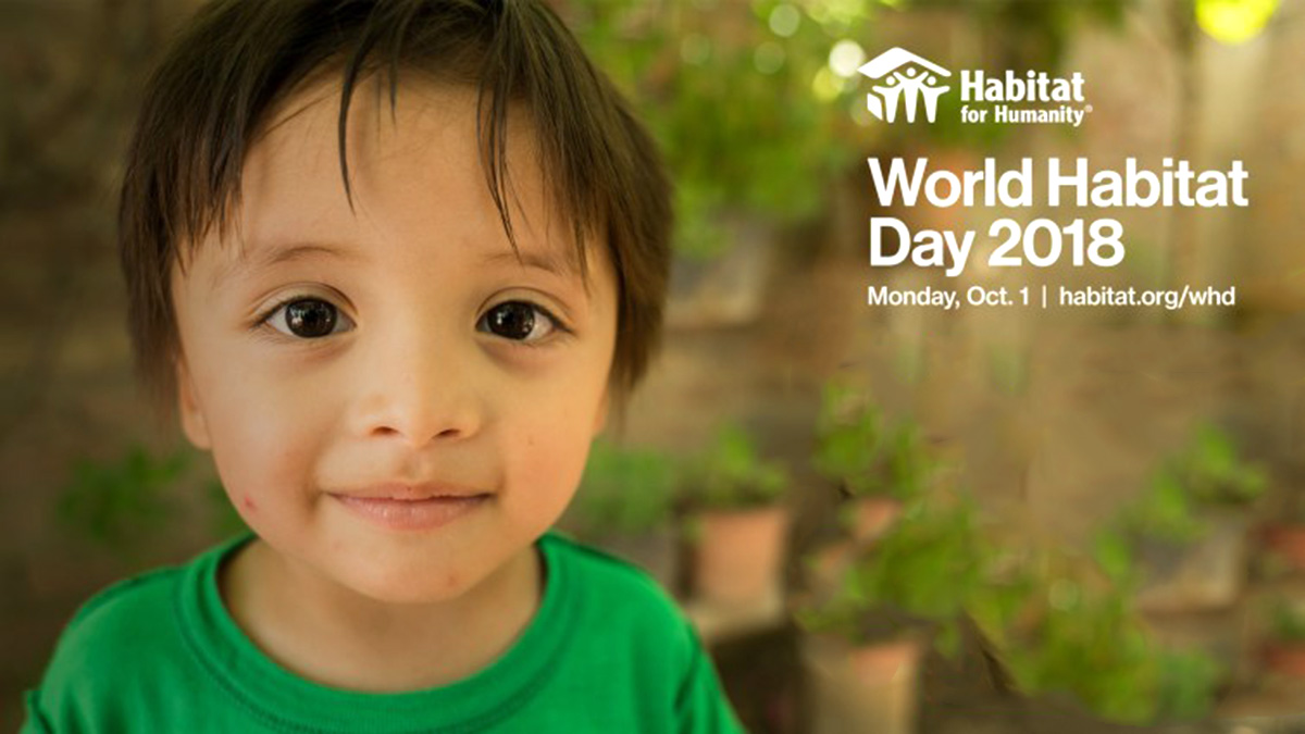 World Habitat Day 2018