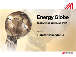 Habitat Macedonia received the Energy Globe award